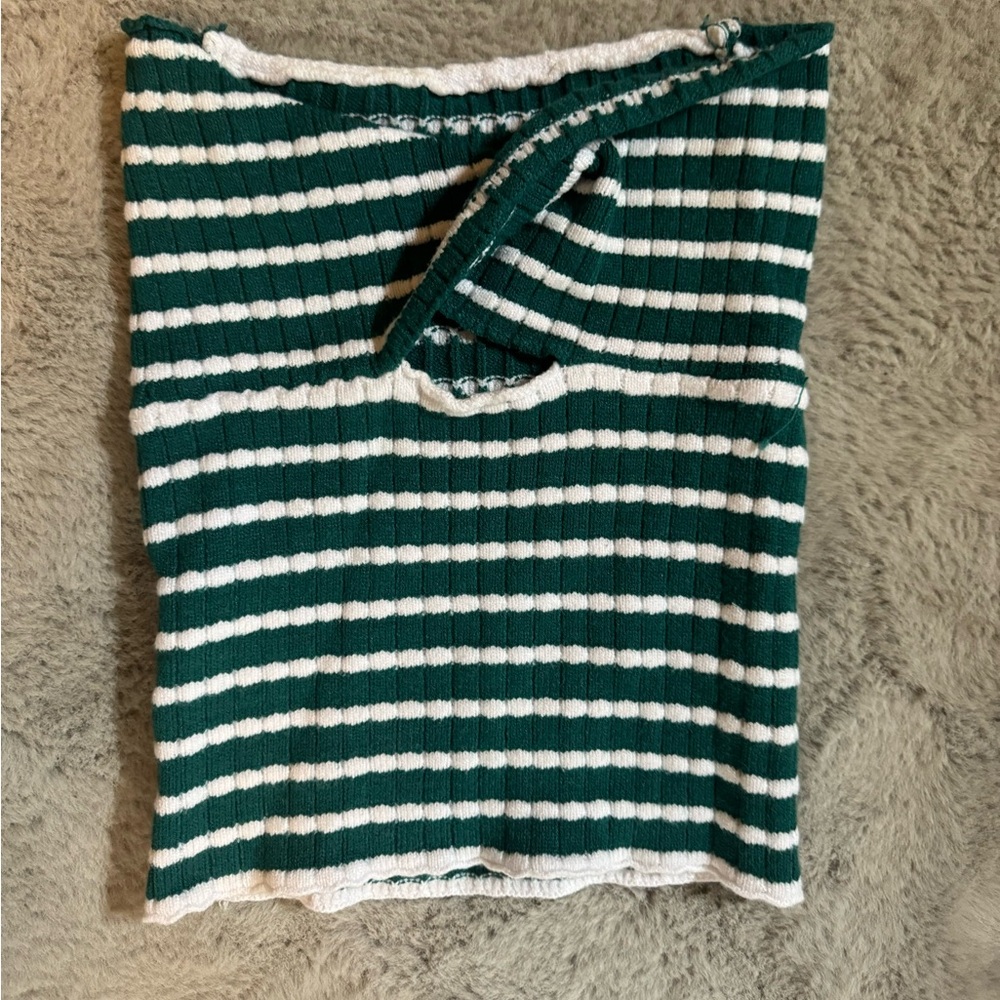 Amazon trendy striped tube top